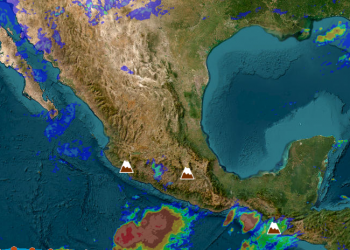 Se pronostican lluvias puntuales muy fuertes en estas regiones de la República mexicana