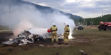 Helicóptero se desploma en Siberia y deja 6 muertos