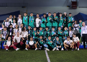 La SMF Sub-23 se impone a Costa Rica y obtiene la Medalla de Oro en los JCC 2023 
