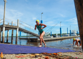 Plata y Bronce para el triatlón femenil mexicano en San Salvador 2023
