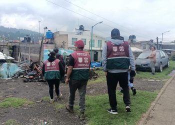 Gobierno capitalino implementa acciones de apoyo a perjudicados por lluvias en Tlalpan