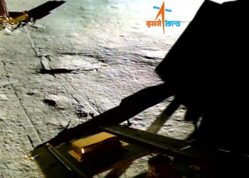 Esta presencia detectó la misión espacial de la India en la Luna