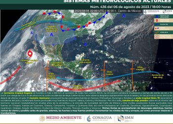 El monzón mexicano y la onda tropical 19 provocarán lluvias en estos estados