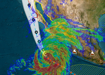 Así se prepara Baja California Sur ante posible impacto del huracán Hillary