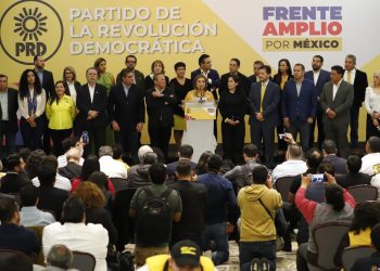 Práctica antidemocrática anticipar apoyo a Xóchitl Gálvez; secretaria del PRD