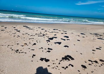 Hidrocarburo en playas de Tamaulipas es por “causas naturales”, dicen autoridades 