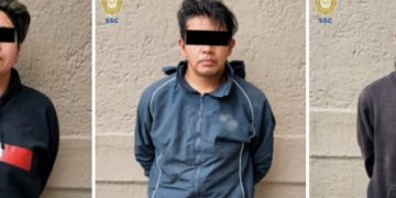Detiene a tres integrantes de banda dedicada al narcomenudeo en la alcaldía Magdalena Contreras