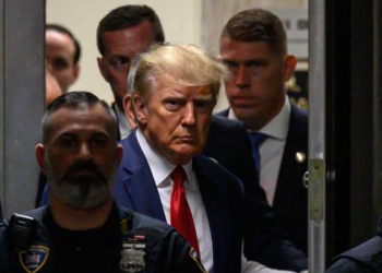 Trump se entregó en Georgia por el caso de Condado de Fulton