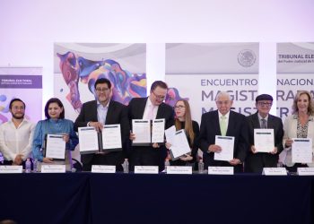 Firman Acuerdo Nacional de cara a elecciones de 2024