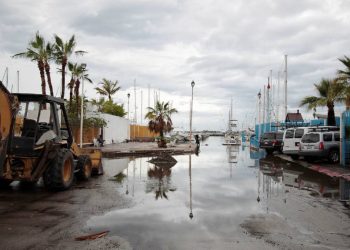 Se están evaluando los daños en BCS tras el paso de Hilary