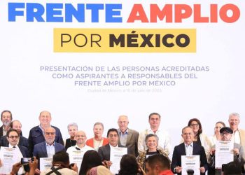 La plataforma del Frente Amplio por México cerró registros con más de 2 millones de personas