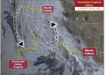 Hilary se degrada a tormenta tropical