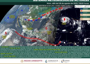 SMN prevé que Idalia se convierta en huracán en las próximas horas