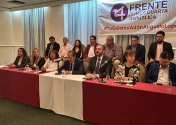 Frente se suma a la candidatura de Adán Augusto López