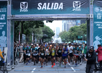 Con 10 mil participantes se realiza Carrera Familiar por la Salud IMSS 80 Aniversario