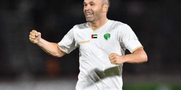 Iniesta será presentado este miércoles como nuevo jugador del Emirates Club