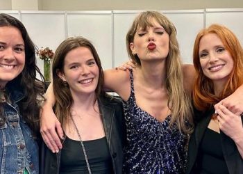 Jessica Chastain viaja a México para asistir a concierto de Taylor Swift