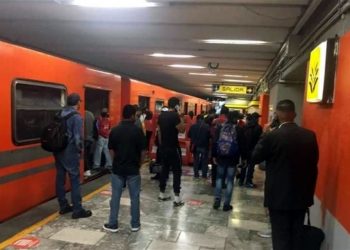 Lluvias provocan marcha lenta en estas líneas del Metro