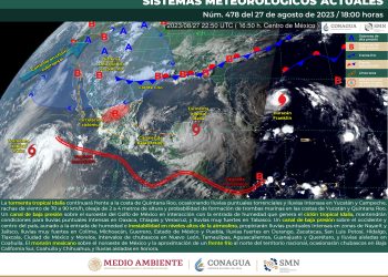 El monzón mexicano y el ingreso del primer frente frío provocarán lluvias en estas partes del país