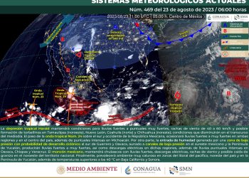 La depresión tropical Harold provocará lluvias fuertes, estos estados serán afectados