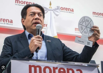 Hasta en el levantamiento de la encuesta quisimos ser parejos, por eso es una boleta redonda: Delgado 