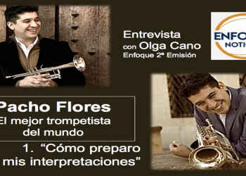 Viene a México Pacho Flores. Aquí la entrevista con Enfoque Noticias