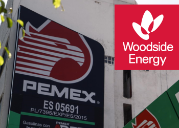 Pemex y Woodside invierten millones de dólares en un campo petrolero