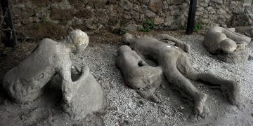 Un método químico revela las causas de muerte de los habitantes de Pompeya