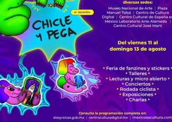 Regresa la Feria “Chicle y Pega”, conócela