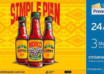 Simple Plan anuncia emocionantes conciertos en México para octubre