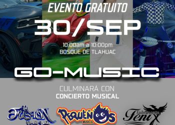 GO MUSIC contará con una serie de fechas por las diversas Alcaldías de la CDMX y la Megalópolis