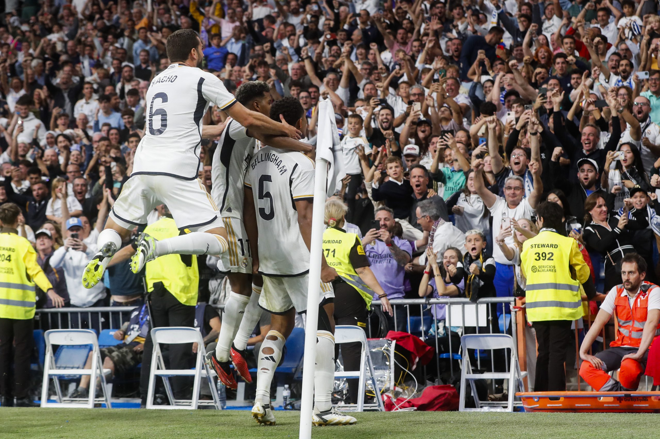 De nuevo Bellingham: el inglés rescata al Real Madrid ante el Getafe en el  nuevo Bernabéu