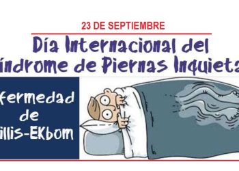 Día Mundial del Síndrome de Piernas Inquietas