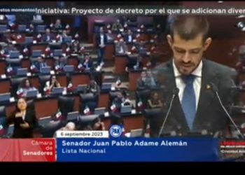 Senador Juan Pablo Adame recibe apoyo unánime para enfrentar el cáncer