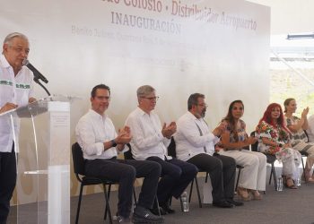 López Obrador inaugura obras en Cancún, Quintana Roo