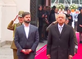 López Obrador se reúne con presidente de Chile