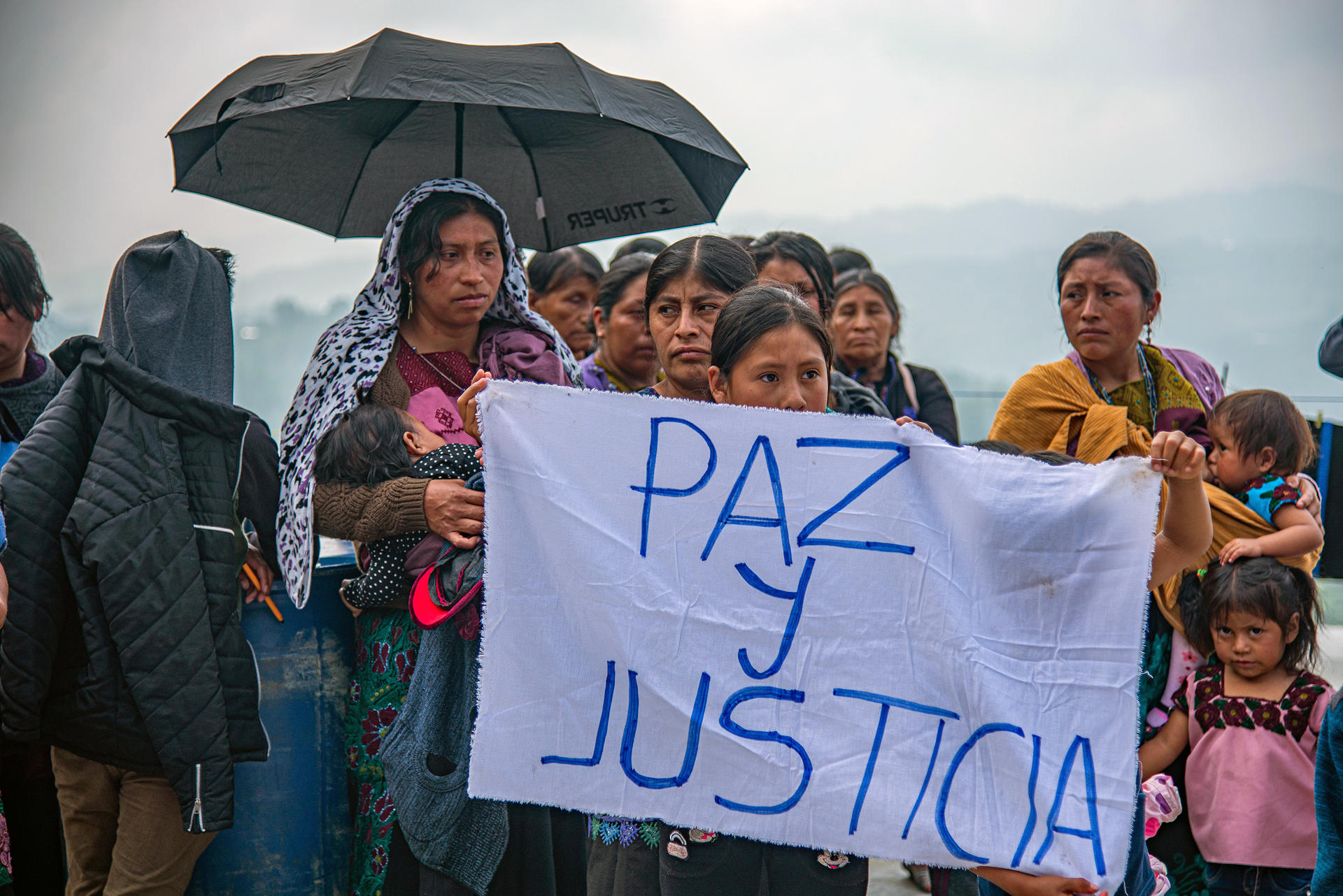 Familias desplazadas por la violencia en Chiapas