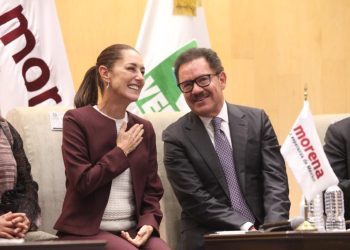 Unidad ofrece Claudia Sheinbaum en San Lázaro, para Marcelo Ebrard “puertas abiertas, siempre”