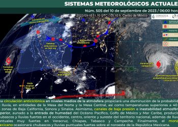 Se prevén lluvias muy fuertes en estos estados