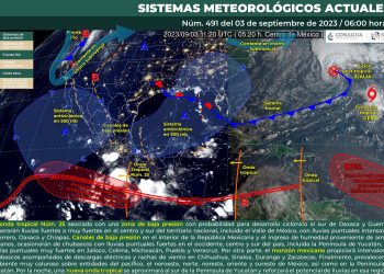 Lluvias puntuales intensas en estos estados