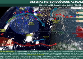 Se pronostica ambiente cálido y seco en la mayor parte de la república mexicana