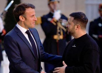 Zelenski y Macron buscan más seguridad para las exportaciones de cereales ucranianos