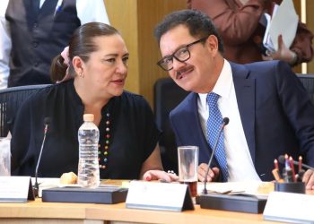 Jucopo se reúne con la presidenta del INE, Continuarán entrevistas con servidores públicos para abordar el presupuesto