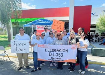 Maestros de Tamaulipas cumplen 12 días de huelga