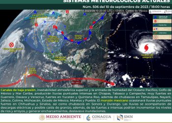 El monzón mexicano y un nuevo frente frío ocasionarán lluvias fuertes, te decimos dónde
