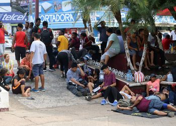 Nueva oleada de migrantes provoca escasez de alimentos en la frontera sur de México