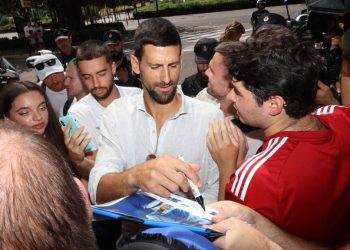 Djokovic llega a Valencia para la Copa Davis
