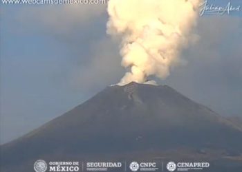 ¿Habrá caída de ceniza del Popocatépetl en la CDMX?