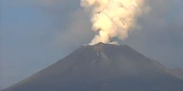 ¿Habrá caída de ceniza del Popocatépetl en la CDMX?