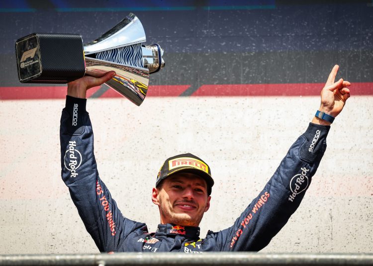--MEXICO USE ONLY--  Max Verstappen of the Netherlands, Oracle Red Bull Racing winner during race of F1 Grand Prix of Belgium at Circuit de Spa-Francorchamps, July 28,2023.



--SOLO PARA USO EN MEXICO-- Max Verstappen of the Netherlands, Oracle Red Bull Racing ganador durante la carrera del Gran Premio de F1 de Belgica en el Circuito de Spa-Francorchamps, el 30 de Julio de 2023.